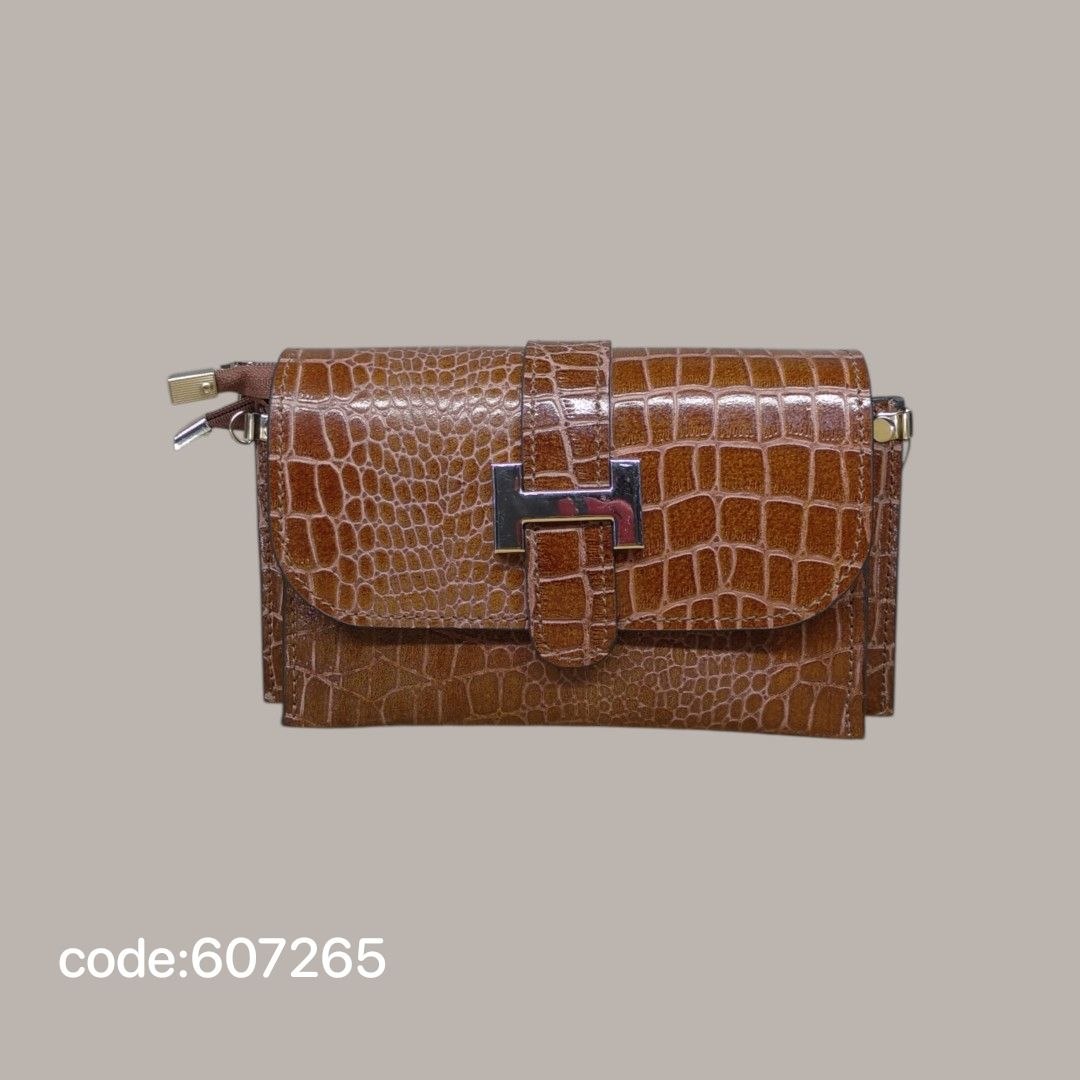 کیف زنانه چرم طبیعی مجلسی مدل ABD.Laleh کد 607265